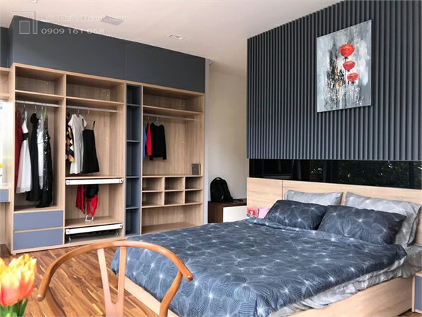 Phòng ngủ hiện đại Rosy - Nội Thất Thành Nam - Công Ty Cổ Phần Thiết Kế Sản Xuất Nội Thất Thành Nam